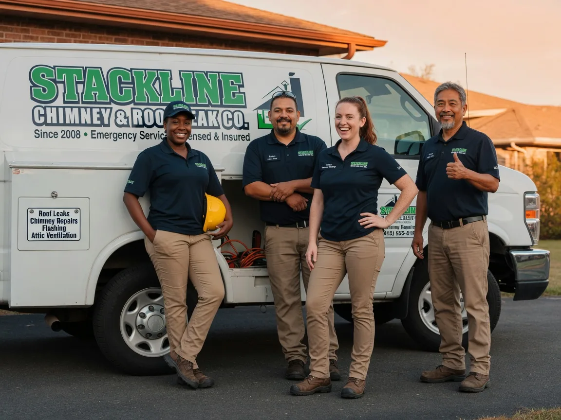 Chimney flashing repair company in Crossville, TN